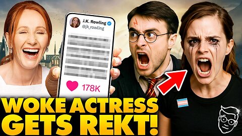 JK Rowling Takes FLAMETHROWER To Hermione Actress After Woke BACKFIRE | Internet CHEERS: 'Nuked!' 