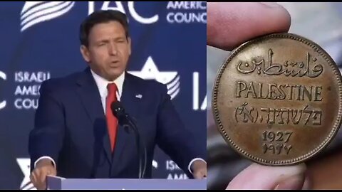 ✡️ Zionist stooge Ron DeSantis preaches ‘history’