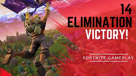 Fortnite: A 14 Elimination Victory!