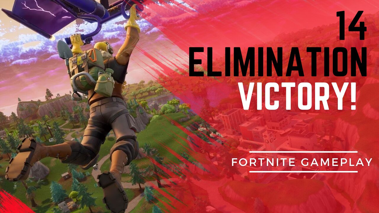 Fortnite: A 14 Elimination Victory!