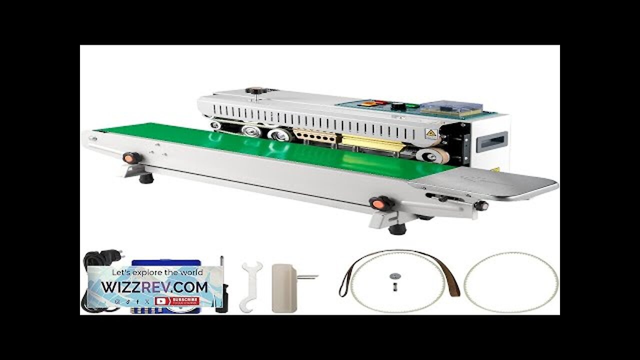 VEVOR FR-900 Continuous Band Sealer Automatic Horizontal Band Sealer 110V Continuous Review