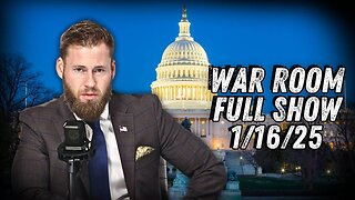 WAR ROOM WITH OWEN SHROYER - 1/16/2025: Biden Farewell Address Against “Tech Industrial Complex” Sets Stage For Deep State To Undermine Trump & Musk! Plus, Globalists In Full Panic Mode As Pedo Empire Faces Reckoning Immediately After Trump Swears