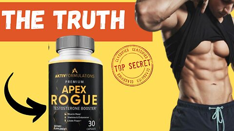 APEX ROGUE REVIEWS⚠️ BEWARE!⚠️Does Apex Rogue Work? Apex Rogue Supplement Review- Apex Rogue