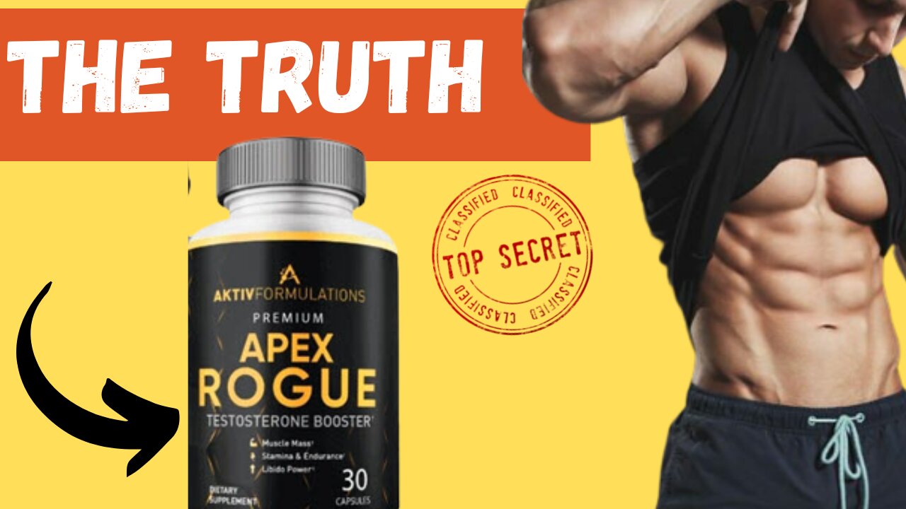 APEX ROGUE REVIEWS⚠️ BEWARE!⚠️Does Apex Rogue Work? Apex Rogue Supplement Review- Apex Rogue