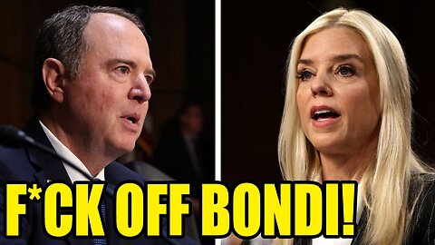 Pam Bondi EXPELLED FROM CONGRESS After Adam Schiff Drops Bombshell