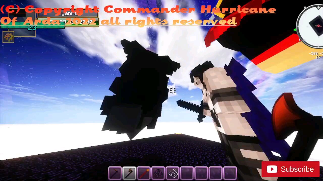 Minecraft mob battle nuclear Joestar and Kars vs bael