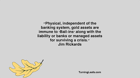 Physical gold assets...