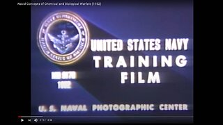 Exclusive Declassified Video - The First US NAVY BIO-WARFARE