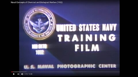 Exclusive Declassified Video - The First US NAVY BIO-WARFARE