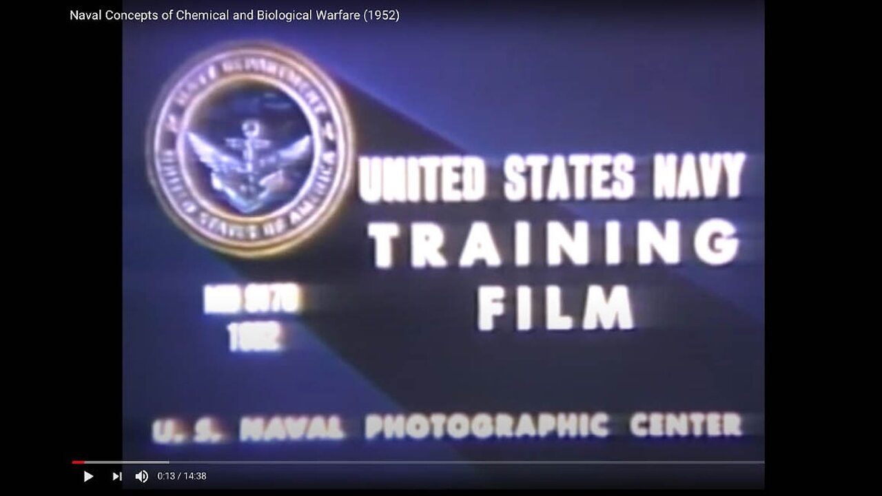 Exclusive Declassified Video - The First US NAVY BIO-WARFARE