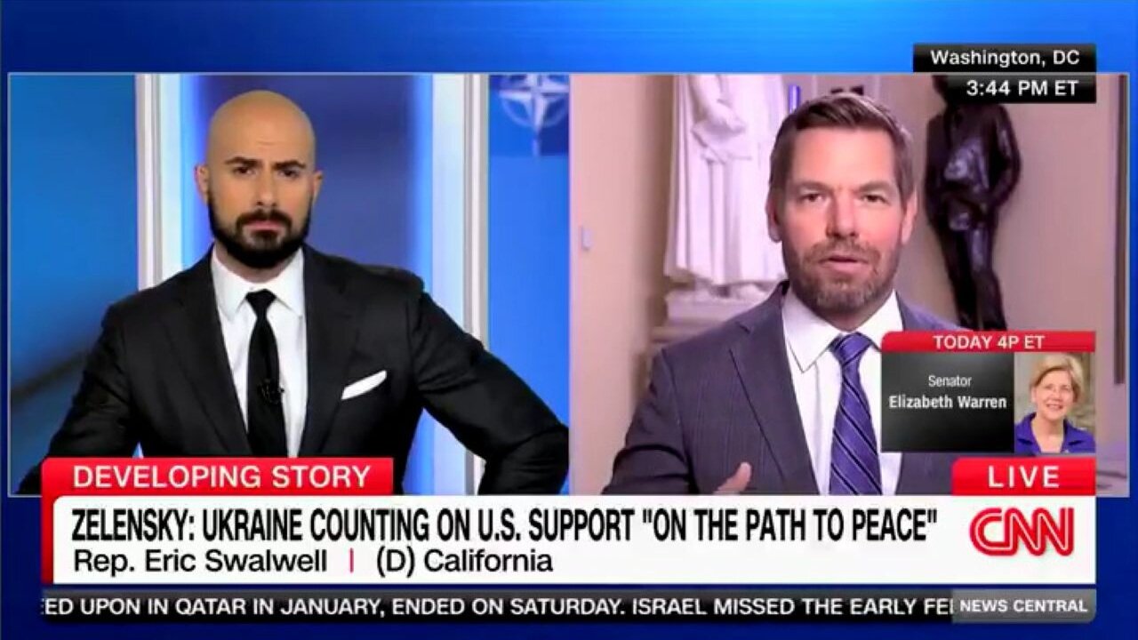 OOPSIE! Eric Swalwell DUMB Enough To Give Away The REAL Reason Dems Want Ukraine War To Continue