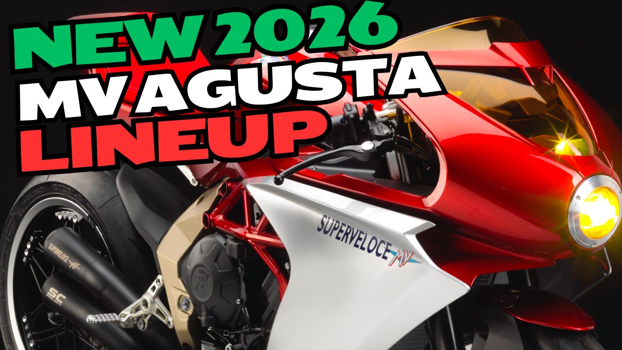 2026 MV agusta motorcycle lineup