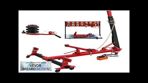 VEVOR Car Frame Puller Set 6 Ton PSI Air Pump Frame Puller Review