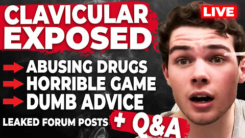 Clavicular EXPOSED + Q&A - Meth, Bonesmashing, Makeup, Zero Game, Lies, & MORE