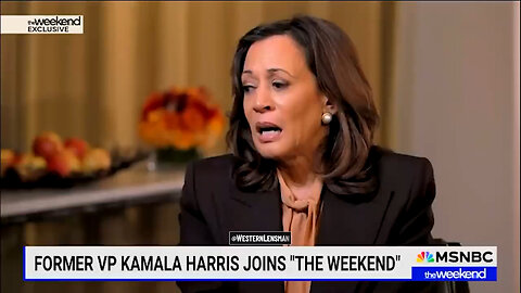 Dem Kamala Harris Says The DOJ Can No Longer Be Trusted Since Justice Is Coming For Her Teammates