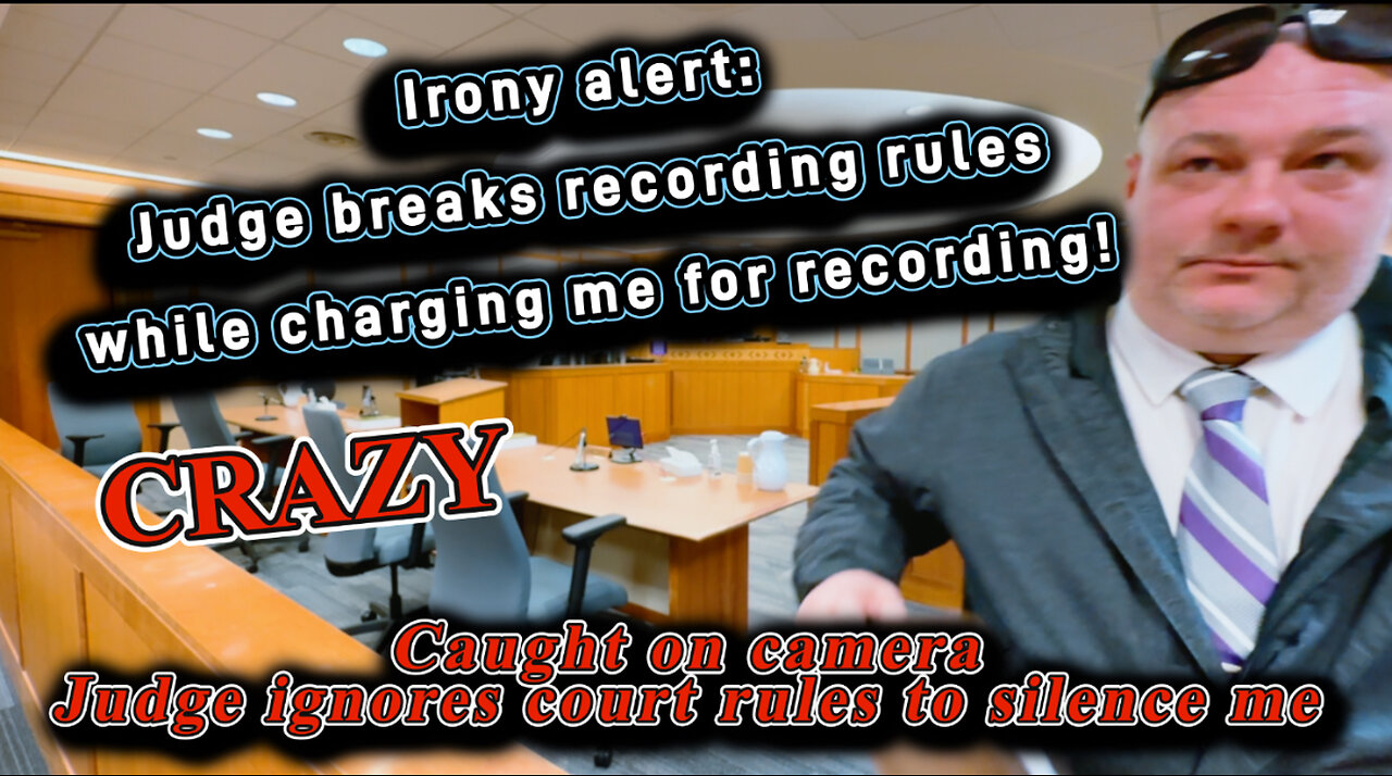 “Alaska Judge Breaks Administrative Rule 50 While Punishing Me for Obeying It!”