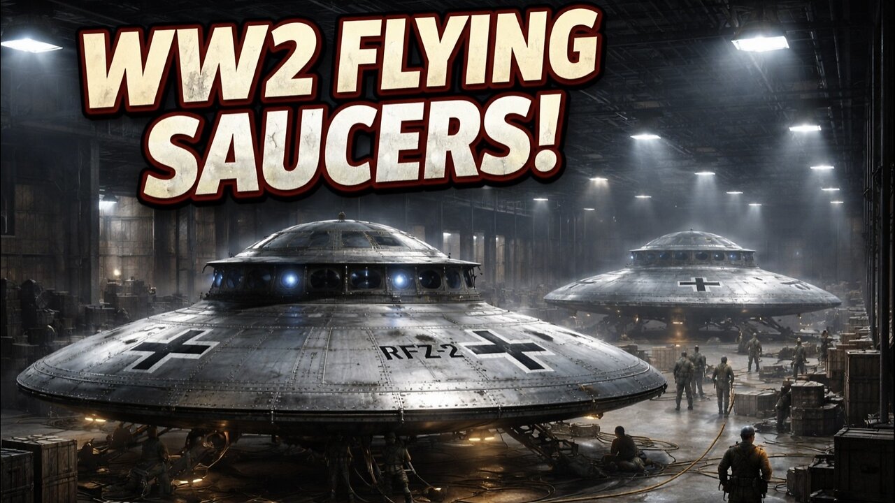 WW2’s Hidden UFOs: Nazi Flying Saucers Revealed!! (Nazi UFOs PART 9)