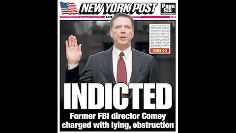 Former FBI Director James Comey indicted 