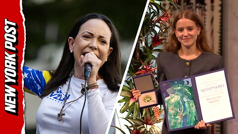 Maria Corina Machado's daughter accepts Nobel Peace Prize in emotional ceremony