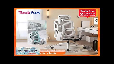 Tookfun Ergonomic Chair Waist Support Office Chair 4D Armrest Computer Gaming Seat Review