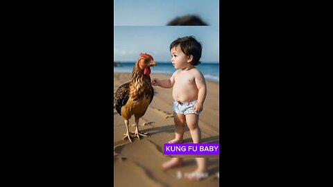 KUNG FU BABY VS CHIKEN