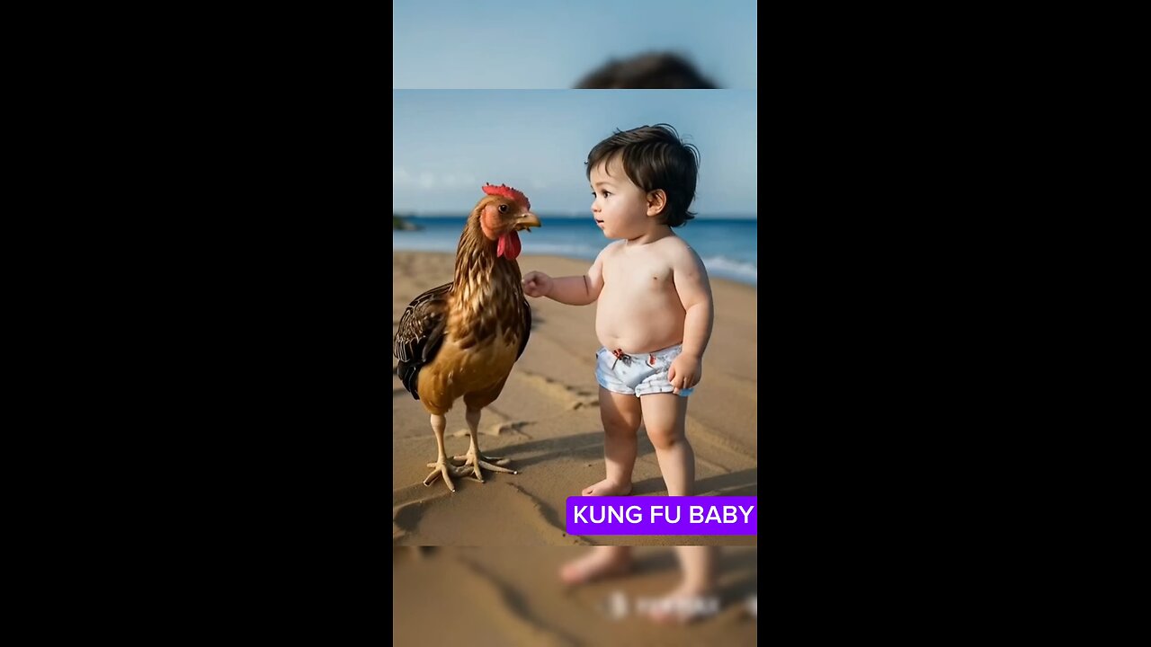 KUNG FU BABY VS CHIKEN