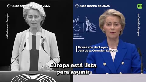 Ursula von der Leyen pide más fondos y rearme para Europa