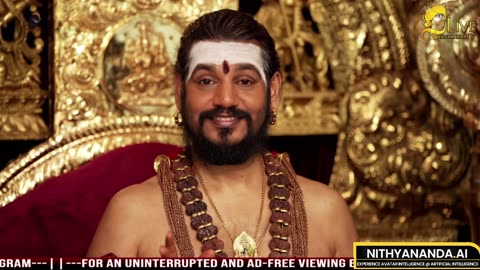 Elevate your consciousness through live darshans from SPH Bhagavan Sri Nithyananda Paramashivam.