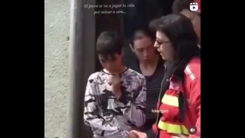 This 14-year-old kid offered himself as a volunteer to save the baby from pipe...