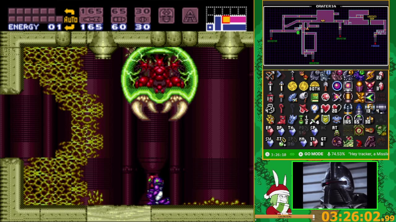 [Outdoors, for 1 cigar...] Cas' SMZ3 Randomizer. No cheat glitches. 6x MSU. Sub 3.5hrs?? 24°F #GenX