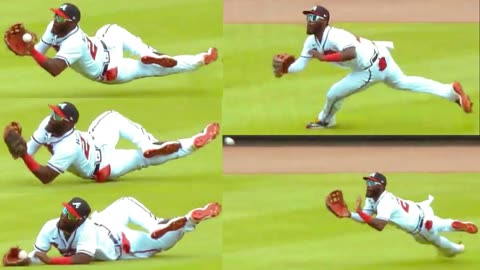 Prototype 509: Atlanta Braves Michael Harris II diving catch vs Miami Marlins
