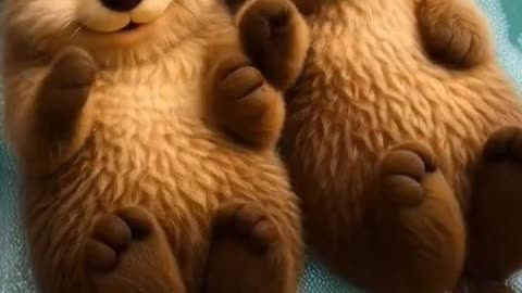 Cutest Otter Bubble Bath 🦦🫧 | Relaxing & Funny AI Short