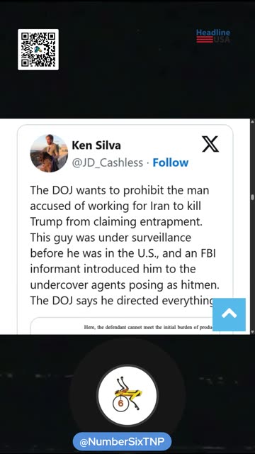 Foreign Gov’t Provided the FBI w/ Evidence about Iran’s Purported Trump Assassination Plot