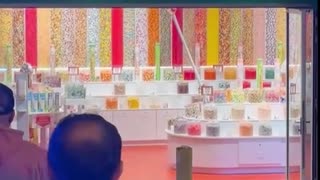 Bear in Candy store