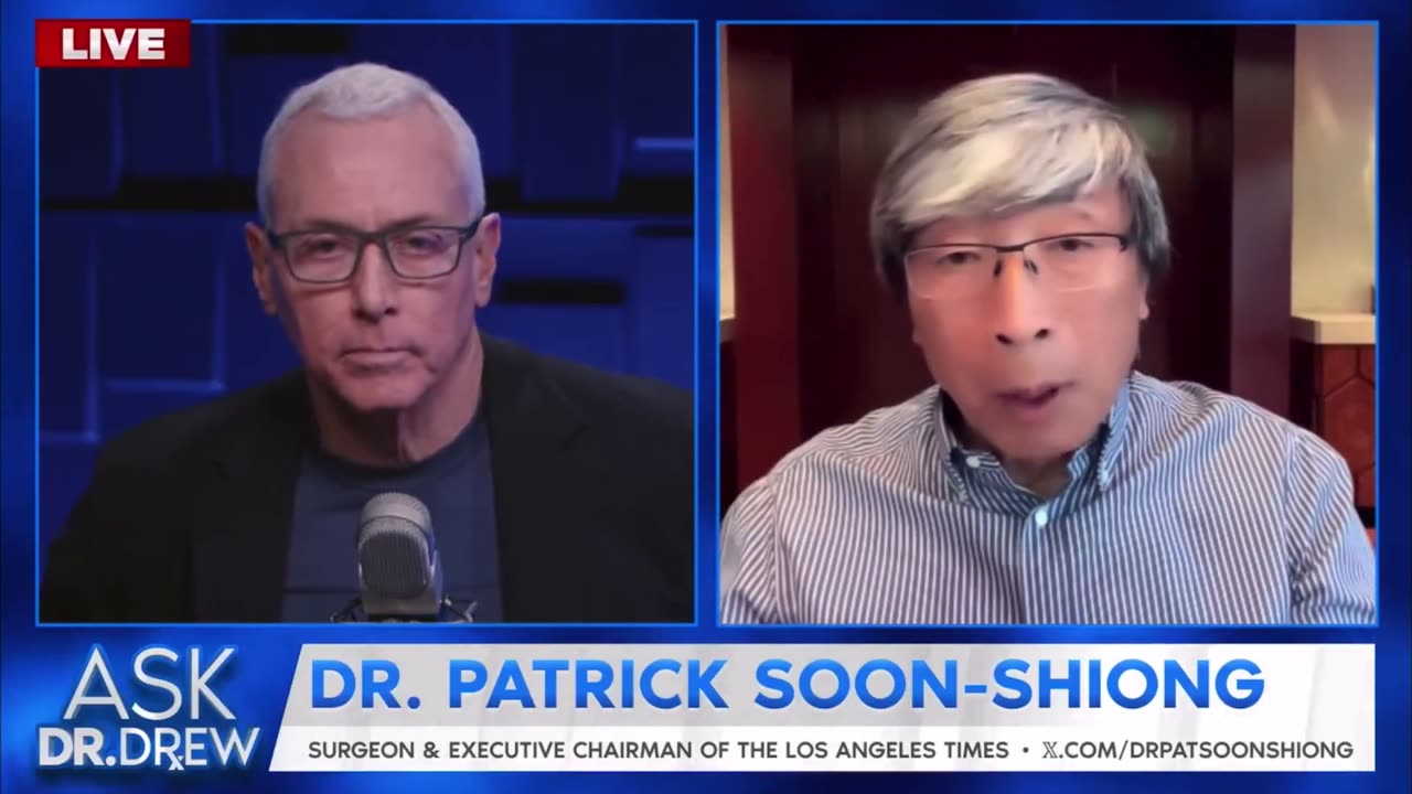 Dr. Drew: "mRNA Vaccinated people seem to get Long-COVID, but it's actually Long-Vaccine" 💉