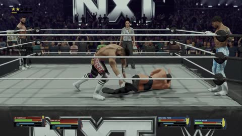 wwe 2k25 45 universe mode Two on Two Tag Team