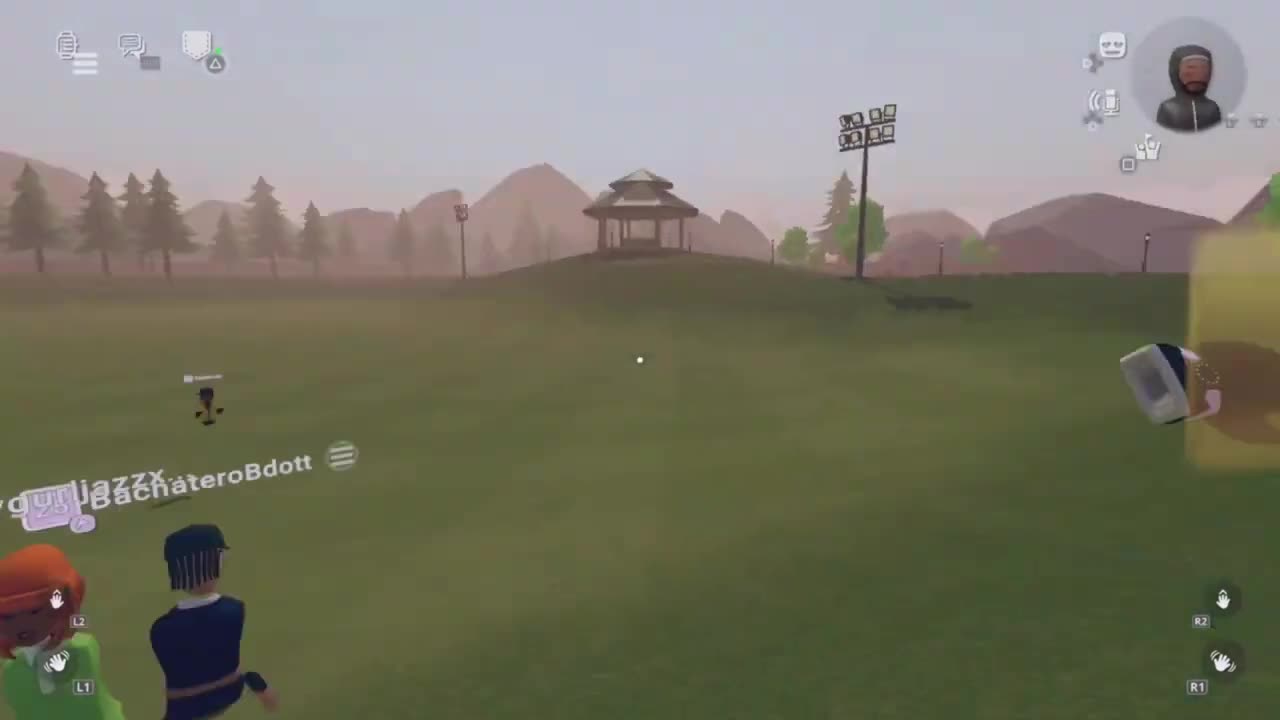We pressed everyone in rec room