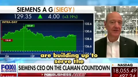 Major German company Siemens just announced a $10 BILLION investment in