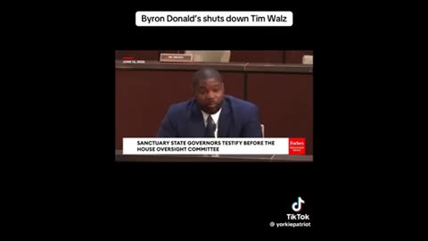 Byron Donalds hammering Tampon Tim ..