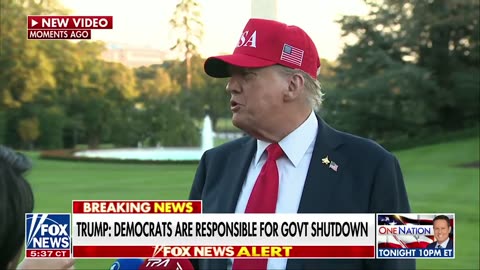 Trump confirms FIRINGS ARE UNDERWAY in the executive branch as a result of the Democrat shutdown