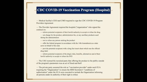 The Right To Refuse Investigational COVID-19 drugs