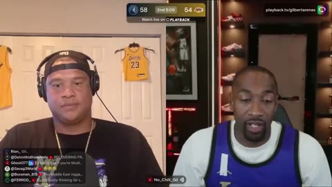 GILBERT ARENAS REACTION TO THE NBA BEING UNDER INVESTIGATION