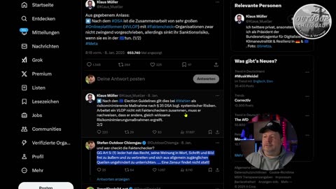 Musk & Weidel, Zuckerberg, Meinungsfreiheit und Links Grüne