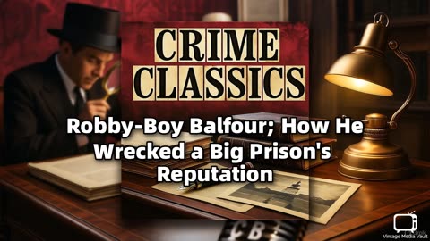 Crime Classics - Robby-Boy Balfour; How He Wrecked a Big Prison's Reputation | Classic True Crime Ra