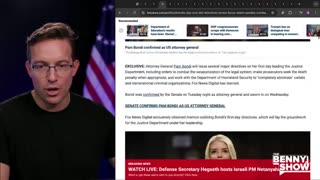 Pam Bondi Drops Nuclear BOMBSHELL On Deep State With Savage First Act As Attorney General!