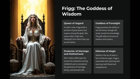 Frigg: The Goddess of Wisdom