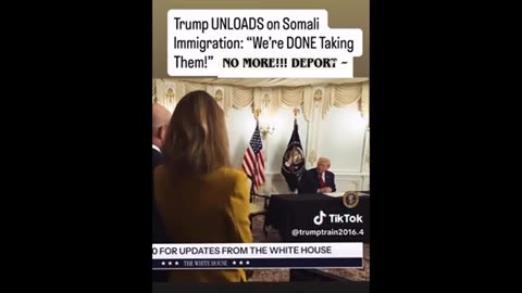 Trump on Somalians ..