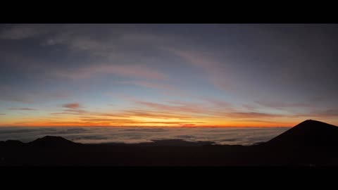 Sunrise from Mauna Kea, Big Island of Hawaii, Nov 2025