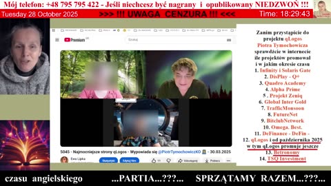 5153 - Do ludzi z qLogos - Jakim ludziom się zakrywa twarze...???... 👮‍♀️ - 28.10.2025