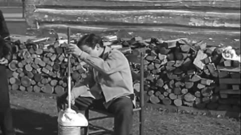 Churning Butter, Wood Burn... - Churning Butter, Wood Burning Stove, Greenfield Village - fc-fc-3927